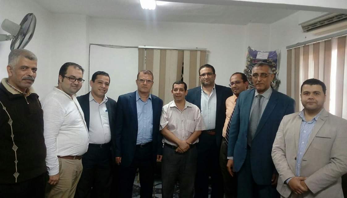 الاجتماع الاول لمجلس نقابة أطباء القليوبية