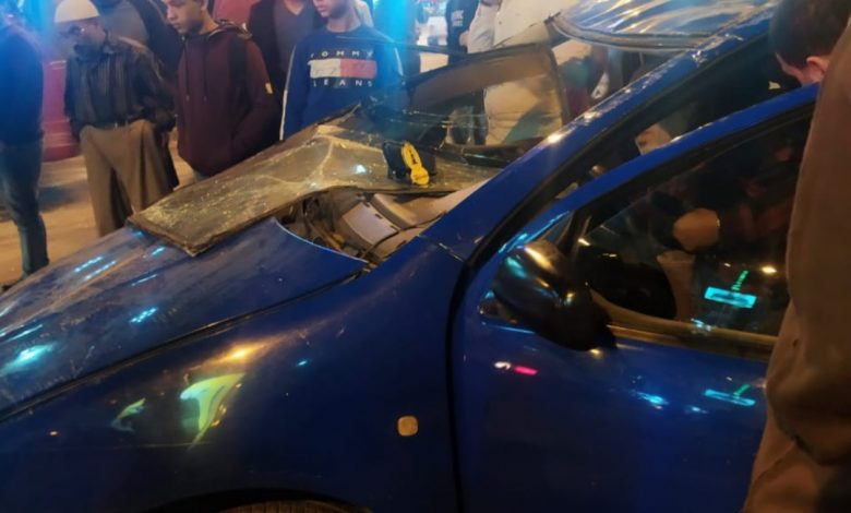 Photo of بنها ” انقلاب سيارة بشارع فريد ندا