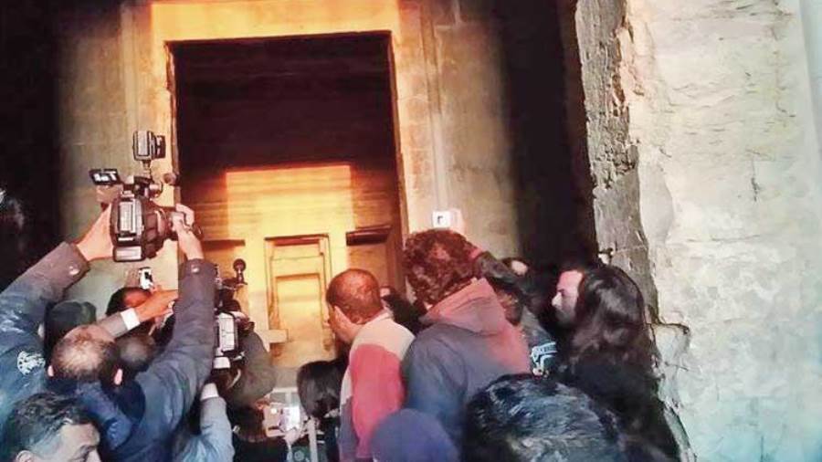 تعامد الشمس على قدس الأقداس
