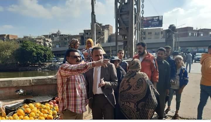 حمله مكثفه لرفع الأشغالات بمدينه بنها