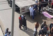Photo of وفاة شاب بعد اصطدام دراجتة النارية بعربة نقل