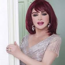 "الفنانة نبيلة عبيد وتورتة عين الحسد "
