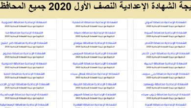 Photo of الآن نتيجة الصف الثالث الاعدادي برقم الجلوس جميع المحافظات 2020