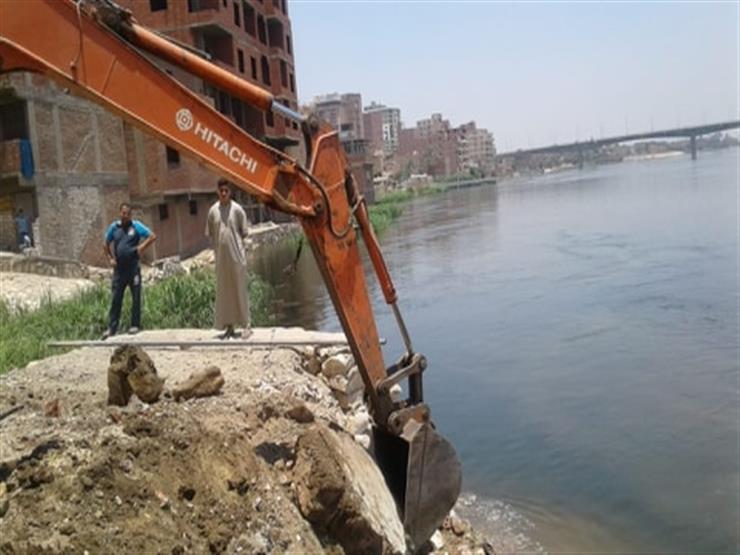 "الري": إزالة 26 حالة تعد على نهر النيل في 3 محافظات اليوم