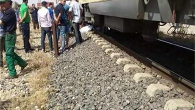 Photo of شاب يلقي مصرعه أثناء عبوره شريط السكه الحديد