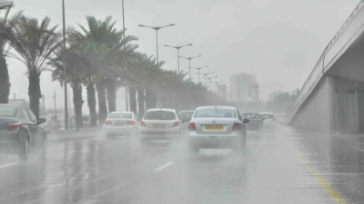 طقس غير مستقر وأمطار غزيرة على جميع مدن الشرقية