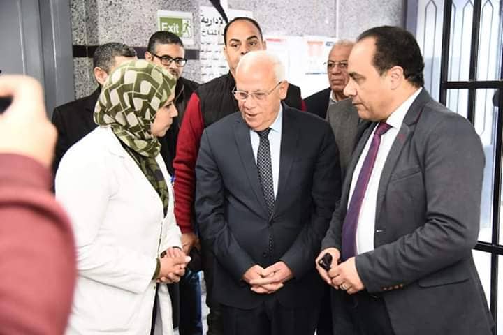 محافظ بورسعيد يدشن الحملة القومية للتطعيم ضد شلل الاطفال