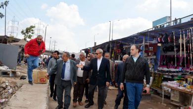 Photo of الهجان” خلال جولة ميدانية للمواقف العشوائية على الطريق الدائري