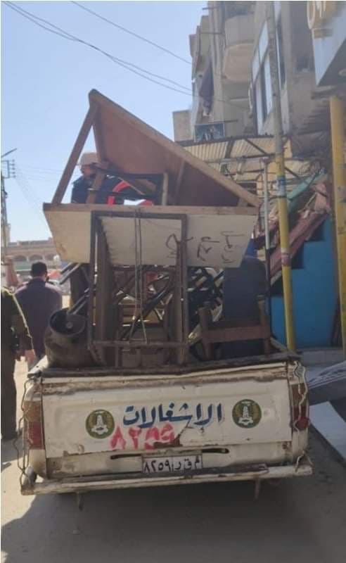 المنوفية : تحرير 2156 محضر إشغال و 3514حالة ضبط و 8565 إزالة فورية خلال الأسبوع الأول