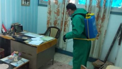 Photo of محافظ الشرقية:إستمرار إجراءات التطهير والتعقيم بدواوين المراكز والمدن  لمواجهة إنتشار فيروس كورونا