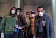 Photo of شباب قرية ميت العطار يعقمون المساجد والشوارع بالمطهرات مجانا..صور