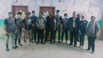 Photo of متطوعين باسوس بالقناطر الخيرية يقومون بحملة تعقيم وتوعية لأهالي القرية