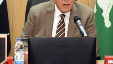 Photo of محافظ الشرقية يتابع أعمال تطهير وتعقيم مبنى المحافظة والمبانى الملحقة والتابعة بالمراكز والمدن