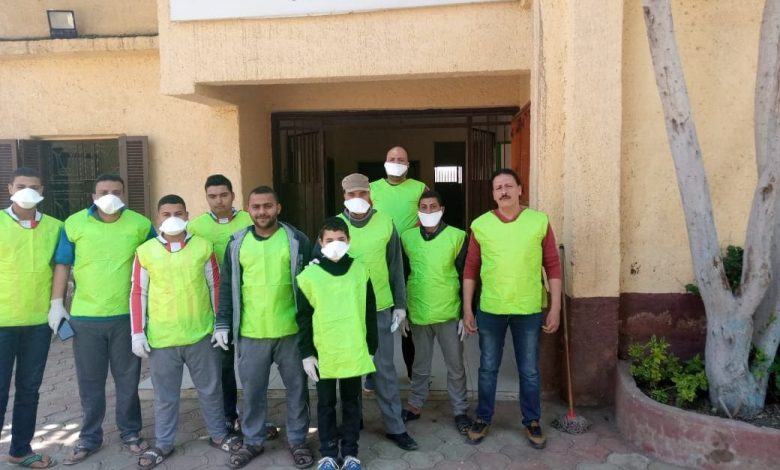 Photo of شباب “الحصافة” في حملة تطوعية لتعقيم المركز والقرية