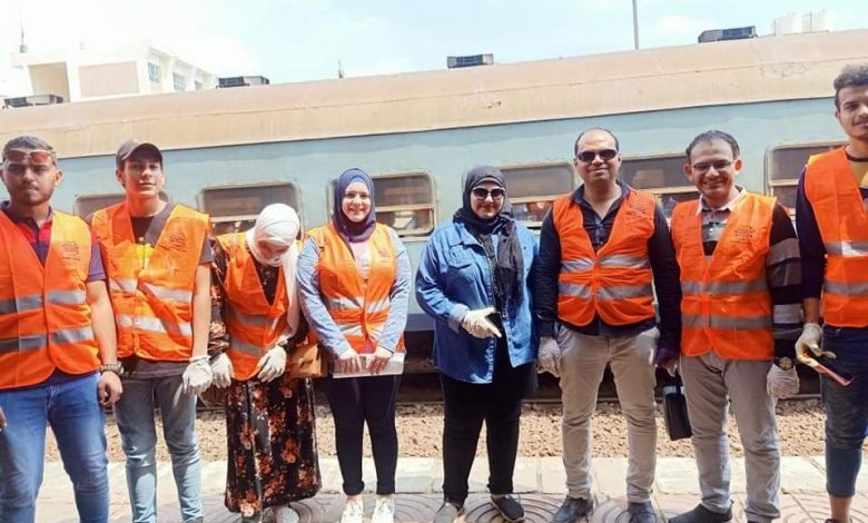 Photo of اتحاد شباب القليوبية بحزب المؤتمر يقوم بحملة تطهير وتعقيم ضمن الإجراءات الوقائية