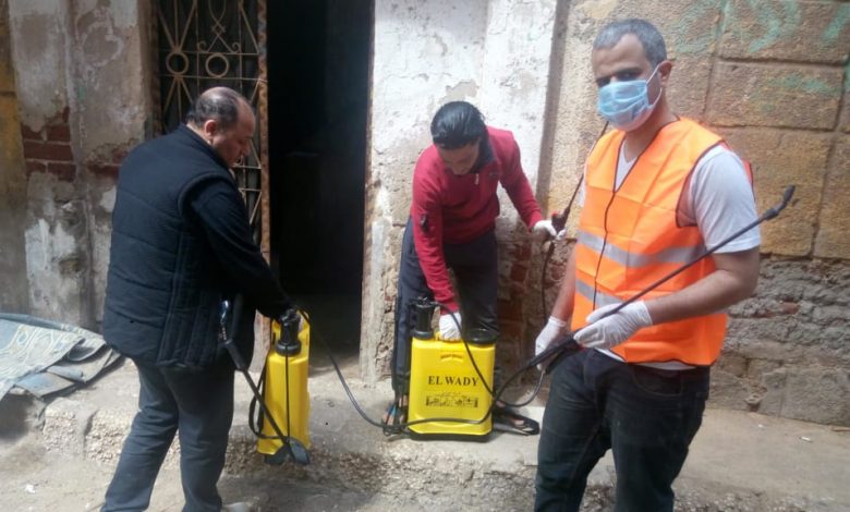 Photo of شباب حملة ابدأ بنفسك يقومون بحملة تطهير في شوارع بنها