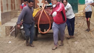 Photo of مركز شباب كفر رضوان في حملة تطوعية لتعقيم الشوارع والقري