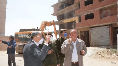 Photo of إزالة 609 حالة تعد على 2180 فدانا بمحافظة المنيا..صور