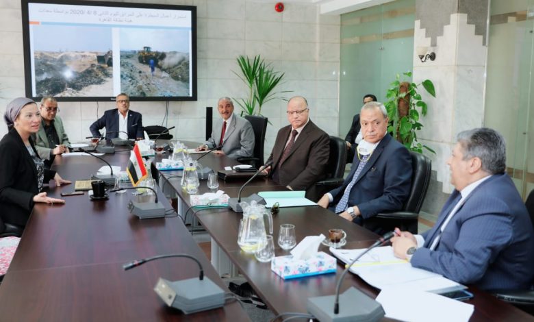 Photo of محافظ القليوبية يشارك فى اجتماع مع وزيرة البيئة و محافظ القاهرة