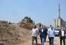 Photo of الهجان يتابع اعمال تطوير ورفع كفاءة تطوير الطرق بمنطقة مسطرد والخصوص امام وخلف شركات البترول