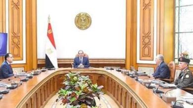 Photo of “السيسي” يوجه بزيادة رقعة الأراضي الزراعية المستصلحة”