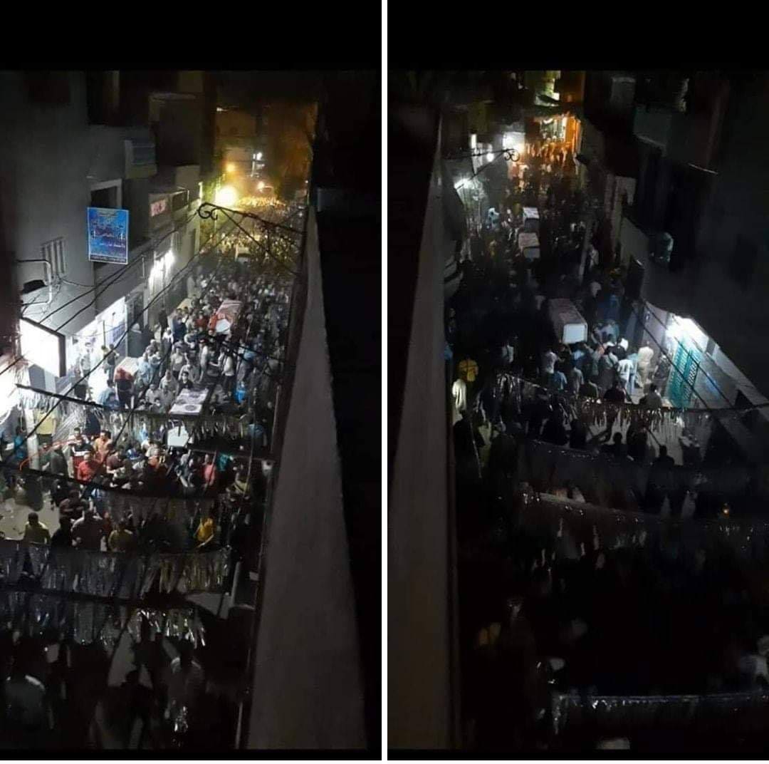 حادث سير مروع يودي بحياة أربعة مواطنين من اسره واحده على طريق ههيا الزقازيق