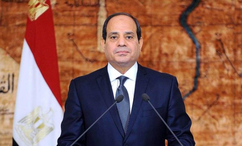 السيد الرئيس يتابع الموقف التنفيذي لمشروعات تنمية محافظة شمال سيناء