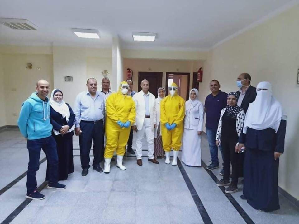 تفاصيل تجهيز وافتتاح مستشفى لعزل مصابي كورونا في منطقة شيبة بالزقازيق