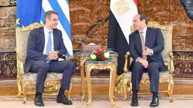Photo of السيسي: يتلقى اتصالاً هاتفياً من رئيس الوزراء اليوناني كيرياكوس ميتسو تاكيس