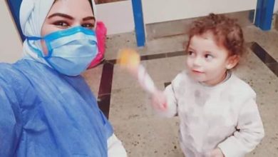 Photo of خروج أصغر طفلتين بمستشفى قها عقب تعافيهما من فيروس كورونا