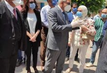 Photo of محافظ الجيزة يتفقد مدارس لجان الثانوية بالعجوزة
