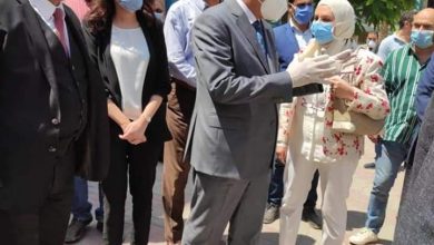 Photo of محافظ الجيزة يتفقد مدارس لجان الثانوية بالعجوزة