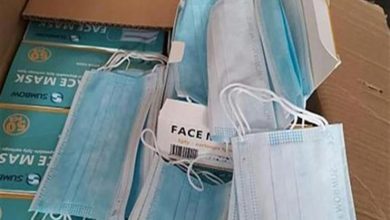 Photo of ضبط سائق قام بنقل كمية كبيرة من الكمامات الطبية مجهولة المصدر