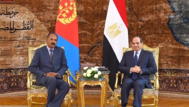Photo of السيسي يؤكد حرص مصر على تعزيز العلاقات وترسيخ التعاون الاستراتيجي مع إريتريا