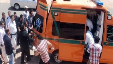Photo of إنقلاب سيارة نقل بطريق رأس غارب – المنيا 