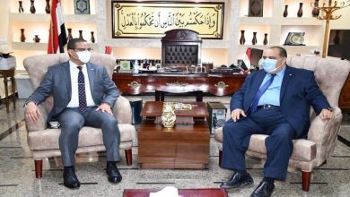 Photo of الأنصاري يزور هيئة قضايا الدولة ليهنئ رجال العدل بالعام القضائي الجديد
