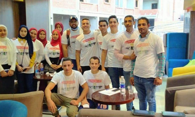 Photo of حملة شارك الشبابية بشوارع محافظة القليوبية