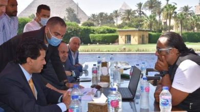 Photo of وزير الرياضة يتفقد موقع إقامة قرعة مونديال العالم لليد 2021