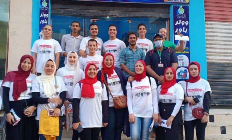 Photo of ختام الفعاليات الميدانية لحملة شارك الشبابية بشوارع القليوبية