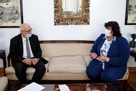 وزيرة الثقافة