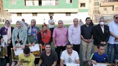 Photo of بالصور تكريم أوائل الشهادات العامة بمركز شباب كفر الجزار ببنها