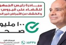 Photo of مبادرة السيسي “100 مليون صحة” في المتحف المصري الكبير