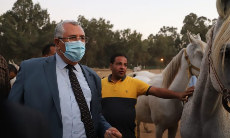 Photo of وزير الزراعة يؤكد علي أهمية رفع كفاءة محطة الزهراء للخيول العربية