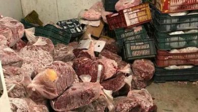 Photo of مباحث التموين: ضبط 5 أطنان لحوم فاسدة داخل مصنع بدون تراخيص فى المرج