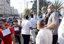 Photo of صور وفيديو… محافظ القليوبية يطلق اشارة البدء لمارثون سباق الدراجات