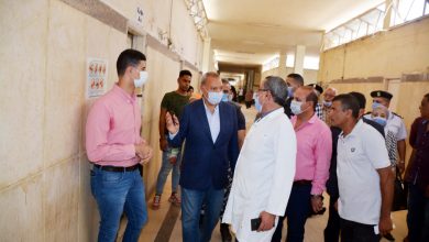 Photo of محافظ القليوبية يقوم بجولة مفاجئة بمستشفي شبين القناطر المركزي