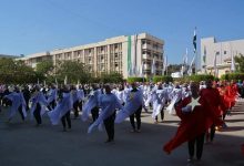 Photo of بالفيديو… طالبات تربية رياضية تشارك في حفل استقبال الطلاب الجدد بجامعة الزقازيق