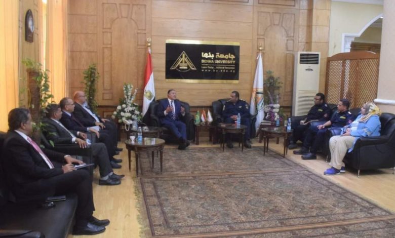 Photo of تعاون بين جامعة بنها والحماية المدنية بالقليوبية لتأمين منشآتها