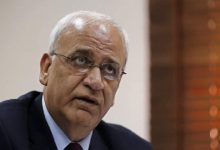Photo of الرئيس الفلسطيني ينعي أمين سر اللجنة التنفيذية لمنظمة التحرير الفلسطينية صائب عريقات