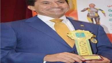 Photo of أشرف صبحي يفوز بجائزة رجل العام للثقافة العربية